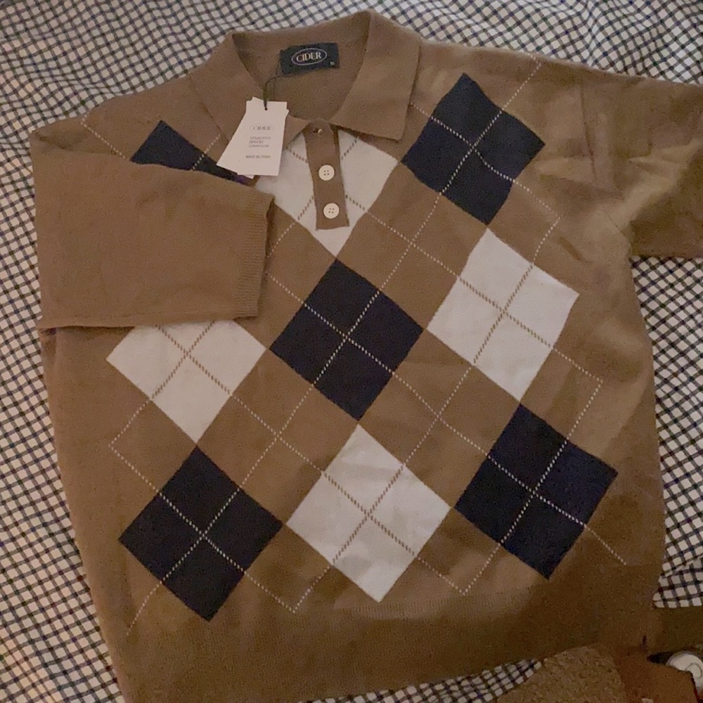 [NWT] Cider Polo Sweater